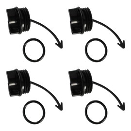 EVRBUL 4 PCS Drain Plugs Compatible with Sea-Doo RXT GTI GTX GTR LTD GTS RXT Wake 130 155 Spark 900 Trixx RXP-X RXT-X 260 Replace#: 292001320 292001352 292002024