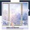 Window Film Indoor Double Glazing Insulation Kit Winter Draught Excluder