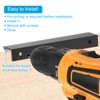 PATIKIL Mount Finger Edge Pull, 10 Pack 120mm/4.72" Aluminum Alloy