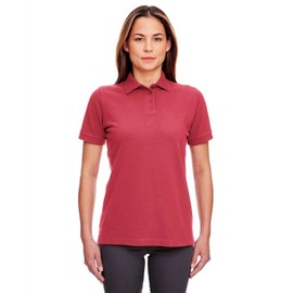 UltraClub Ladies' Classic Piqué Polo L NAVY