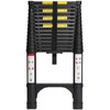 BOCOM 14.5 FT Aluminum Telescoping Ladder, Lightweight Multi-Purpose Collapsible Extension