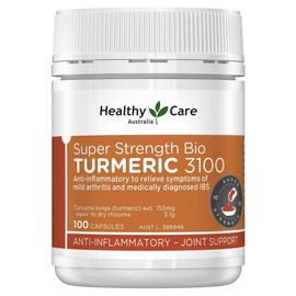 Healthy Care Super Strength Bio Turmeric 3100 Cap X 100