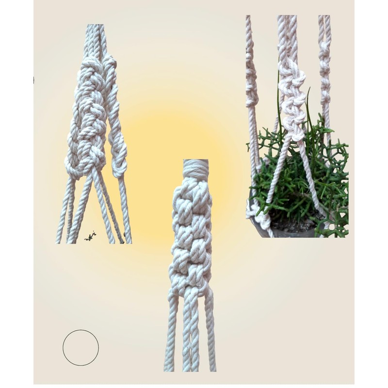 Macetero Colgante para Plantas – macetero de macramé Mariarts -