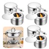 6 Pcs Stainless Steel Fuel Holders, Chafing Fuel Holder with