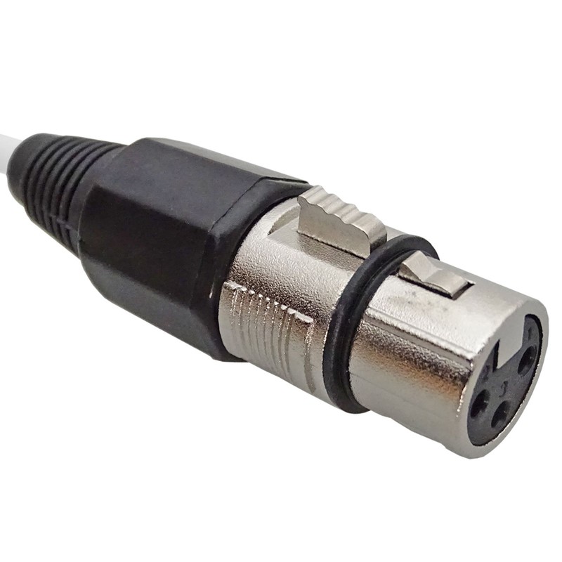 keepdrum MC003XJ 6 m Microphone Cable Yellow XLR Female to