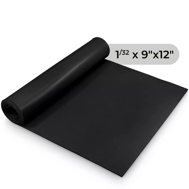 Exactly Rubber Thin Silicone Sheet 60A 1/32 x 9 x