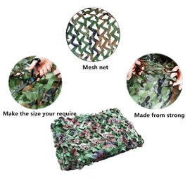 Woodland Camo Net Netting Camping Hunting(2m x)