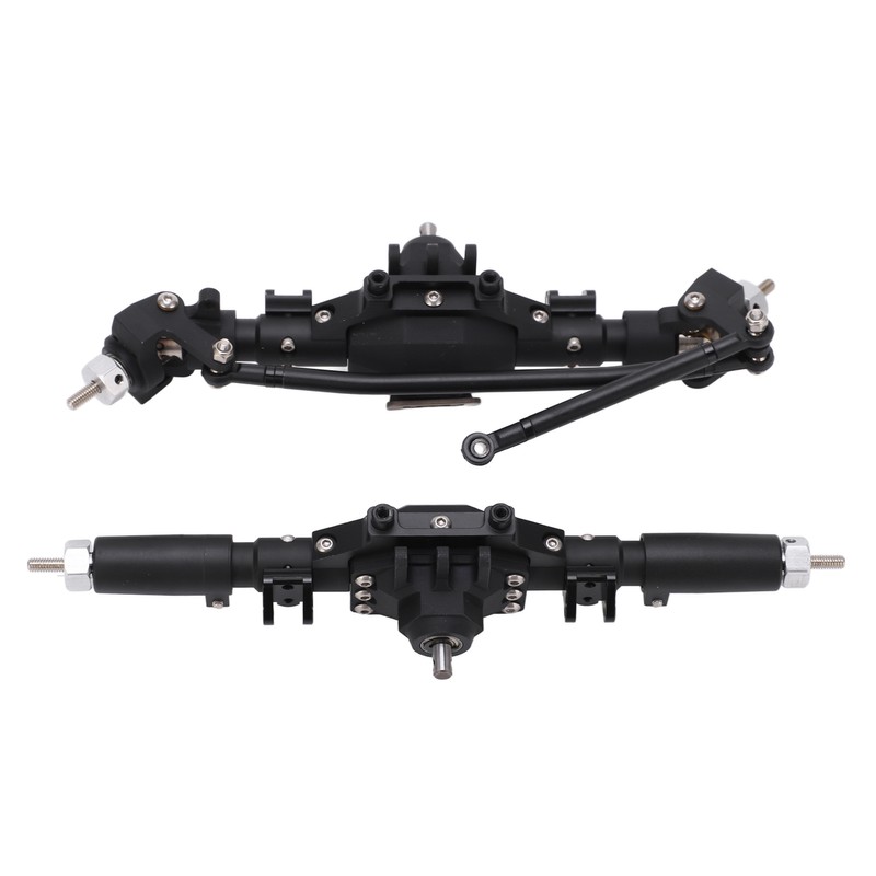 RC Front Rear Axles Complete Set Metal Assembly Kit Axle