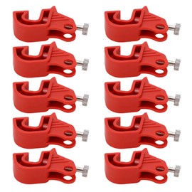 10Pcs Circuit Breaker Lockout Device Multifunctional Universal Circuit Breaker Safety Lock for Industrial