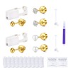AVYRING Ear Piercing Gun Kit - 2 Pcs Gold Self