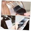 BIUDECO 100pcs Hair Highlighting Paddle Clear Hair Dye Board for