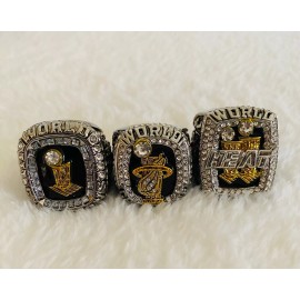 EBSportsRings.com 3 PCS Miami Heat Championship Complete Ring Set,  SHIP