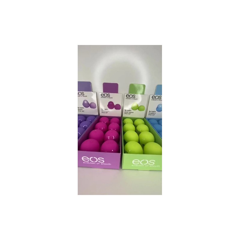 Bálsamo Labial Hidratante Eos Caja 8 Piezas