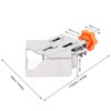 2Pcs Right Angle Clip Stainless Steel Mouth Closed 90 Degree