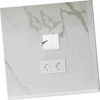 COHEALI Dual Port Brush Wall Plate Insert for Cable Management