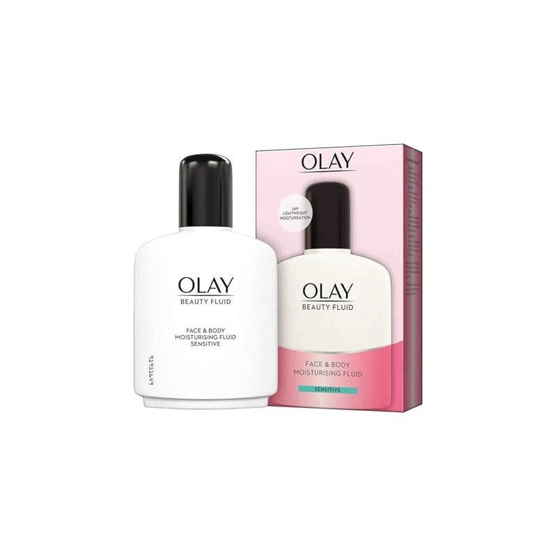 Olay Beauty Fluid Sensitive Moisturiser, 200 ml