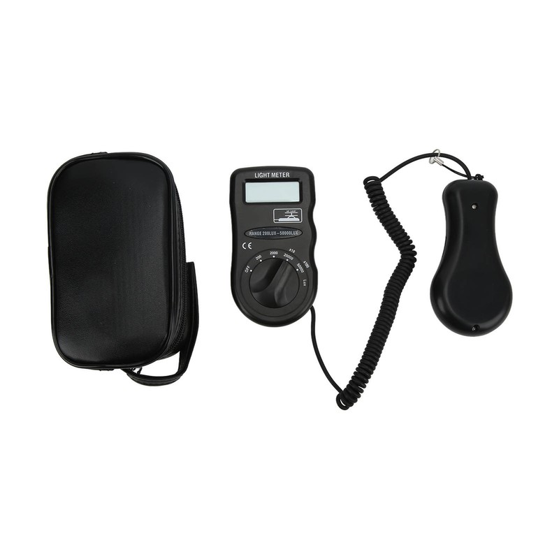 DT‑1300 Light Meter Digital Illuminance Meter with LCD Screen Portable
