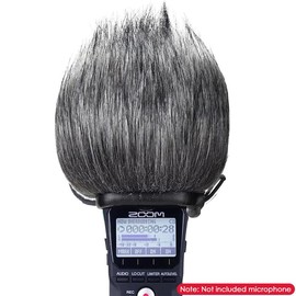 YOUSHARES Zoom H1n Recorder Foam & Furry Indoor/Outdoor Windscreen Muff - Wind Protection Muff and Foam for Zoom H1n & H1 Handy Portable Digital Recorder