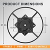 31.5 inch Recliner Swivel Ring Base Replacement with Plate,Heavy Duty