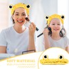 Jowmoy yellow Frog Eye Elastic Headband - Versatile for Spa,