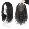 LesafeV Cloud Wavy Full Head Wear Topper 18x18cm Middle Part
