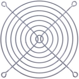 InLine® Fan grill metal, chromium-plated, 119x119mm (120x120)