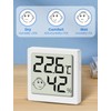Digital Hygrometer Thermometer Mini, Indoor Room Temperature Monitor and Humidity