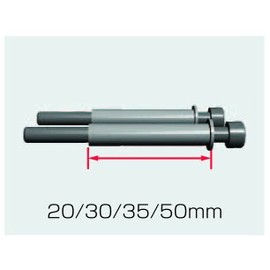 REC-MOUNTS アウトフロントバイクマウント Type7/Type17用 ボルト・スペーサーセット[17-Spacer-S] (スペーサーS(20mm))