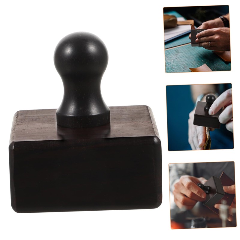 Hohopeti 2pcs Burnishing Tool for DIY Projects Craft Leather Burnisher