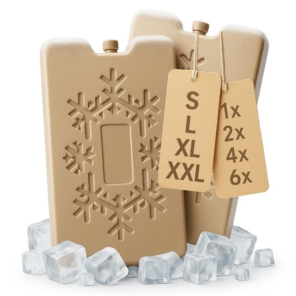 PILIX Kühlakkus für Kühltasche XL groß und flach 2X |