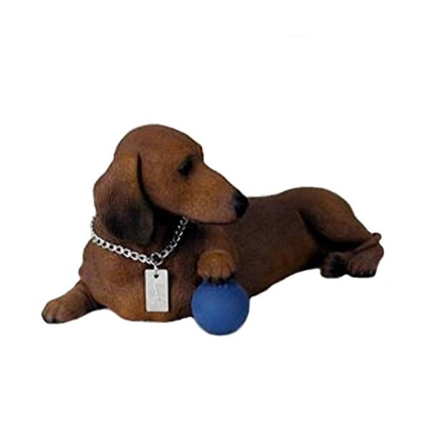 Conversation Concepts Retired MyDog Collection Red Dachshund with Ball Dog