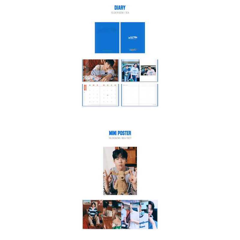 DAY6-2025 Season's Greetings [Way to Trip] + Photocard Set +