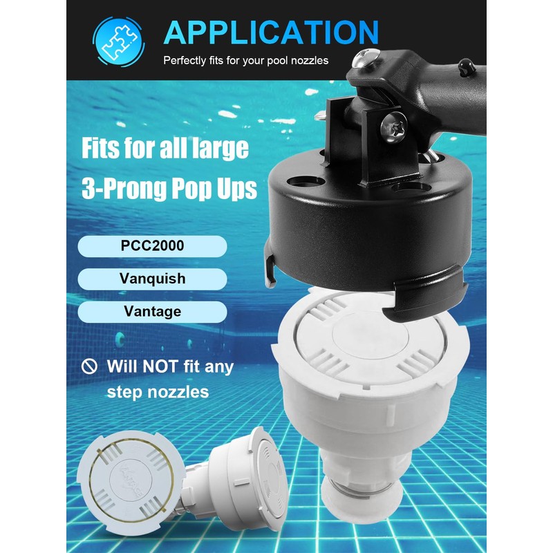Plastic Pool Nozzle Tool Cleaning Head Removal Tool For 004-552-5440-00