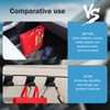 Hugwits 4 PCS Car Co-Pilot Glovebox Hooks, Hanger Storage Organizer