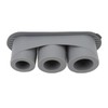 Hollow Cylinder Ice Cube Tray Quick Release Silicone High Low