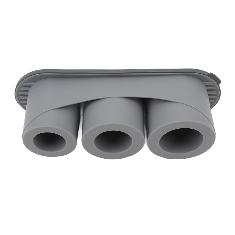 Hollow Cylinder Ice Cube Tray Quick Release Silicone High Low