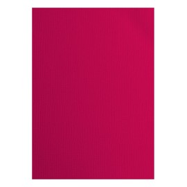 Florence Cardstock Textured - Coloured Card Making Supplies A4 - Pink - 10 Sheets - Coloured Paper for Scrapbooking, Card Making, Die Cutting and Paper Crafts - 216 GSM - Raspberry