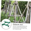 Yardwe Durable Iron Tree Fixator Simple Metal Support Rack for