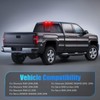 LUDARM LED Third Brake Light Compatible with Silverado/Sierra 1500 2014-2018