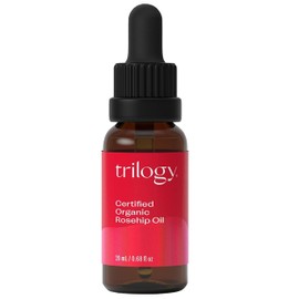 Trilogy Certified Organic Rosehip Oil, Intensive Nourishment, Improves Appearance of Scars, Stretch Marks, Fine Lines, & Wrinkles, 0.68 fl oz