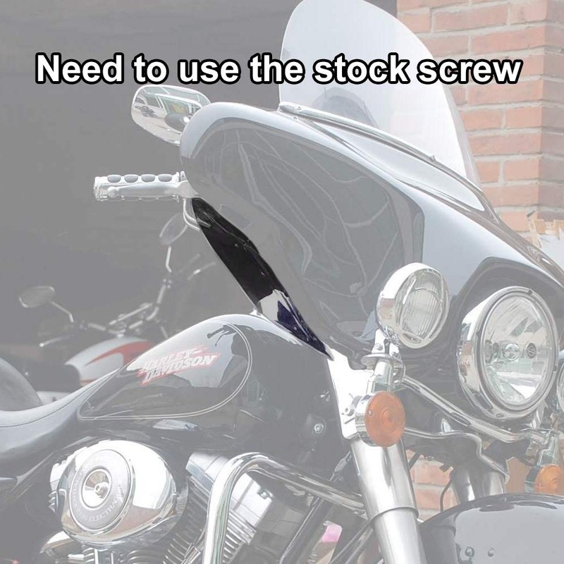 KIWI MASTER Fairing Air Deflectors for 1996-2013 Harley Touring Electra/Street/Tri