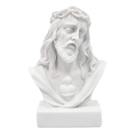 5" Bust of Jesus Christ Catholic Religious Statue Sculpture Vittoria Collection Made in Italy