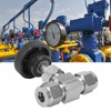 304 Stainless Steel Valve 2‑Way High Pressure Needle Flow Control