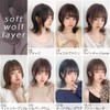 [Brightlara] Soft Wolf Layer Wig Medium Short Natural Full Wig