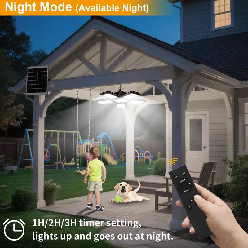 Solar Shed Light All Day Available, 267LED Solar Lights Outdoor