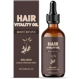 Aceite for el cuidado del cabello con gotero