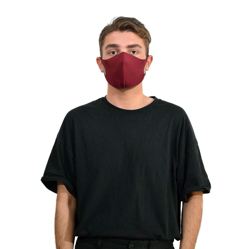 Basic Sense 3D Washable Reusable Thick Reinforced Plain Face Coverings