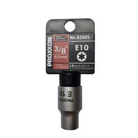 PROXXON No. 83605 E-Type Torx Bit 3/8" E10