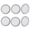 Raneped 2''Circular Screen Vent Cover, for Display Cases, Spice Racks,