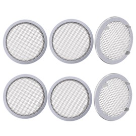 Raneped 2''Circular Screen Vent Cover, for Display Cases, Spice Racks, Reptile Cages and More,Metal Mesh, 6-Pack